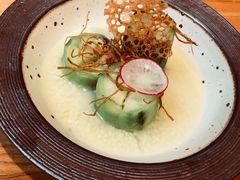 鸡油菌小米粥浸丝瓜-天水蔬食料理(树德之光店)