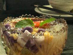 玫瑰花生冰粉-浩海火燒雲傣家菜(静安芮欧店)