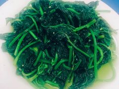 炒地瓜叶-老杨饭店(万科里店)