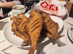 炸偏口鱼-松云居.大连人.大连菜