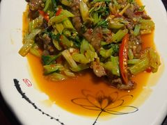 小炒黄牛肉-陈麻婆豆腐总店