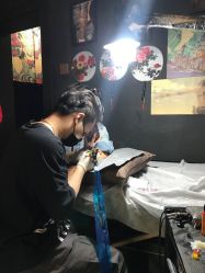-荔刺青纹身·手穿孔饰品