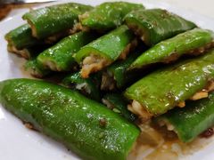 煎酿辣椒-凯盈阁·顺德私房菜·桑拿鸡