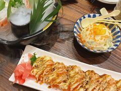 鲜切芒果芝士卷寿司-小川洋风料理(街道口店)
