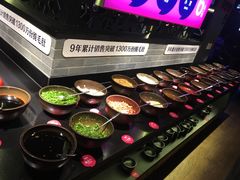 自助调料区-九鼎轩脆毛肚火锅(商业街店)