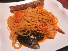 番茄海鲜意粉-绿茵阁(体育西分店)