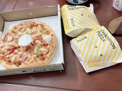 新奥尔良披萨+鸡块-尊宝比萨(南田店)