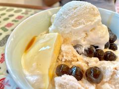 焦糖乌龙奶茶冰-堂屋糖水店(愚园店)