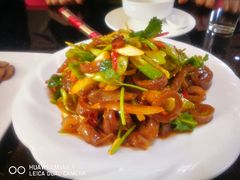 爽拌驴皮-张记美食城