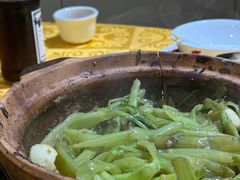 澳门虾酱啫生菜-天宝食坊·啫啫煲大排档(西华路店)