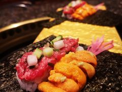 海胆生牛肉手卷-老乾杯和牛烧肉(王府中环店)
