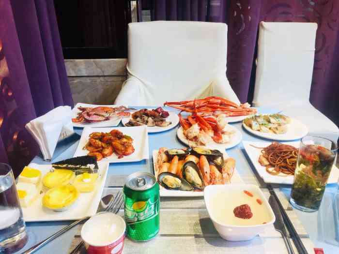 白云宾馆-莫斯科海鲜自助西餐厅-"甘肃旅游半个月,在魔都都不愿吃自助