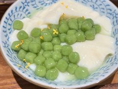 小青团冰豆腐花-李百蟹·江南蟹黄面·河景餐厅(夫子庙总店)