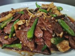 爆炒猪肝-水根饭店