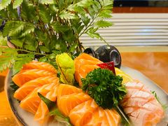 三文鱼刺身-鳗鱼家·深夜食堂(军博店)