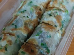 葱饼卷牛肉-台北楚楚园馅饼粥(虹桥南丰城店)