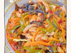 鱼香肉丝-江湖万州烤鱼(王子美食城)
