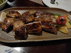 招牌黑毛猪排猪肋排配蔬菜-IL Forno 意坊·意大利餐厅(温州万象城店)