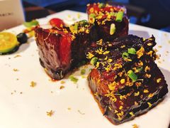 桂花红烧香猪肉-时光乌托邦空中花园餐厅川味·融合菜(幸福广场店)