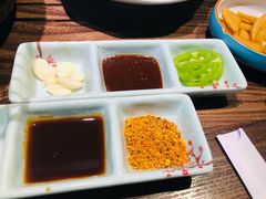 -明洞阿姨·韩式酱蟹烤肉·创意料理(三元桥店)