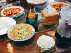-东来菜馆•手抓海鲜家常菜•海鲜锅贴(鸽子窝店)