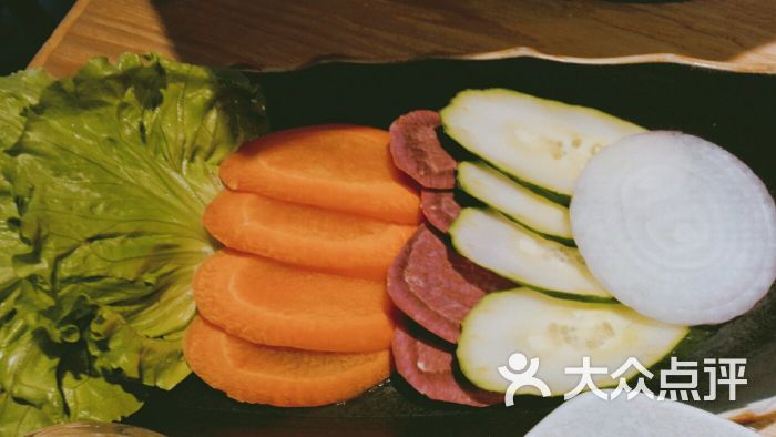 韩式烤肉菜品素菜图片