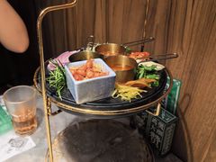 生海虾生-禄婶鸡煲·打边炉