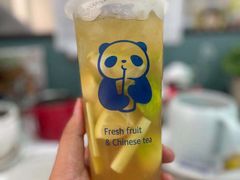 桂花酒酿奶茶（中杯）-茶百道(柏威年店)