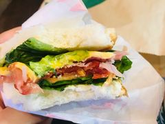 北海道火腿芝士三明治-星巴克(南京大世界店)