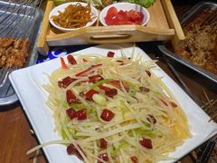 -老兰家传统烧烤炒菜泡馍(小南门店)