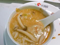 干贝鲜菇粥-芳满庭粤菜餐厅(丹阳吾悦店)