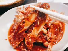 拌蟹-草家酱蟹炭火烤肉店(珲春南路一店)
