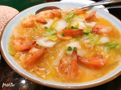 鲜虾娃娃菜煲-川旺角川粤融合菜•海景餐厅(星海广场店)