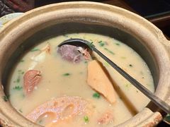 铫子煨排骨粉藕汤-清水亭湖北菜(大屯DT51店)