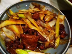 京葱爆羊肉-小吊梨汤·北京菜·烤鸭(鸟巢店)