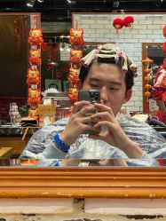 点击看大图 -T.1 hair salon烫染接发