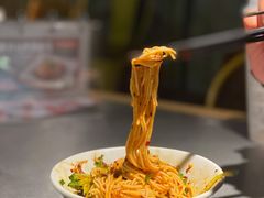 重庆鸡丝凉面-探鱼·鲜青椒爽麻烤鱼(番禺万达店)