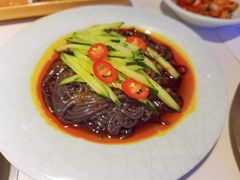 酸辣蕨根粉-猪啊牛呀羊啊铜盘烤肉(正大广场店)