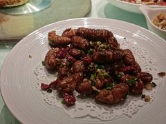 椒盐蝉蛹-小厨师·二十年沈家门小海鲜(百井坊巷店)