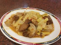 山笋扣肉-金谷餐厅(人氣推薦必吃)