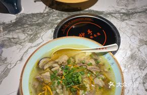 Stewed Chicken and Mushroom Dumplings