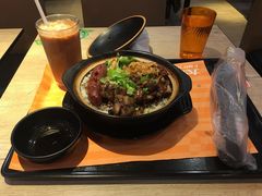 腊肠豆豉排骨煲仔饭-大快活(丽丰店)