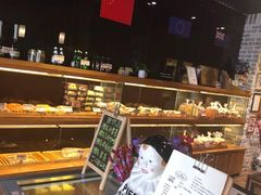 面包甜点陈列柜-可稵咖啡面包蛋糕(休斯顿店)