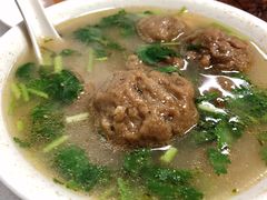 豆面丸子汤-老磁器口豆汁店(天坛店)