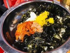 海鲜石锅拌饭-喇喇排骨火锅·传统韩式脊骨汤(望京西园总店)
