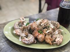 椒盐濑尿虾-贞姨美食·老字号海鲜大排档
