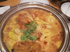 小酥肉炖白菜-山东宾馆·齐鲁苑餐厅