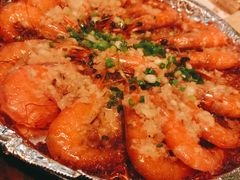 蒜蓉铁板烤虾-热度餐厅(老佛爷店)