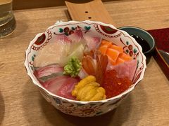 超级海鲜饭定食贅沢海鮮丼定食-七福日本料理