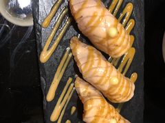 三文鱼火焰寿司-天狗山料理(省体店)